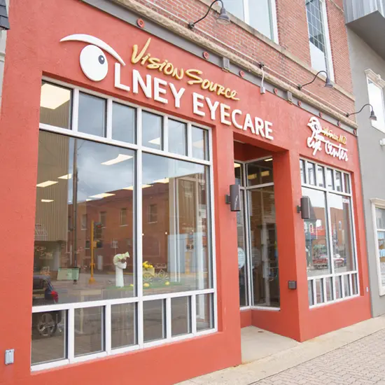 Olney EyeCare store front.